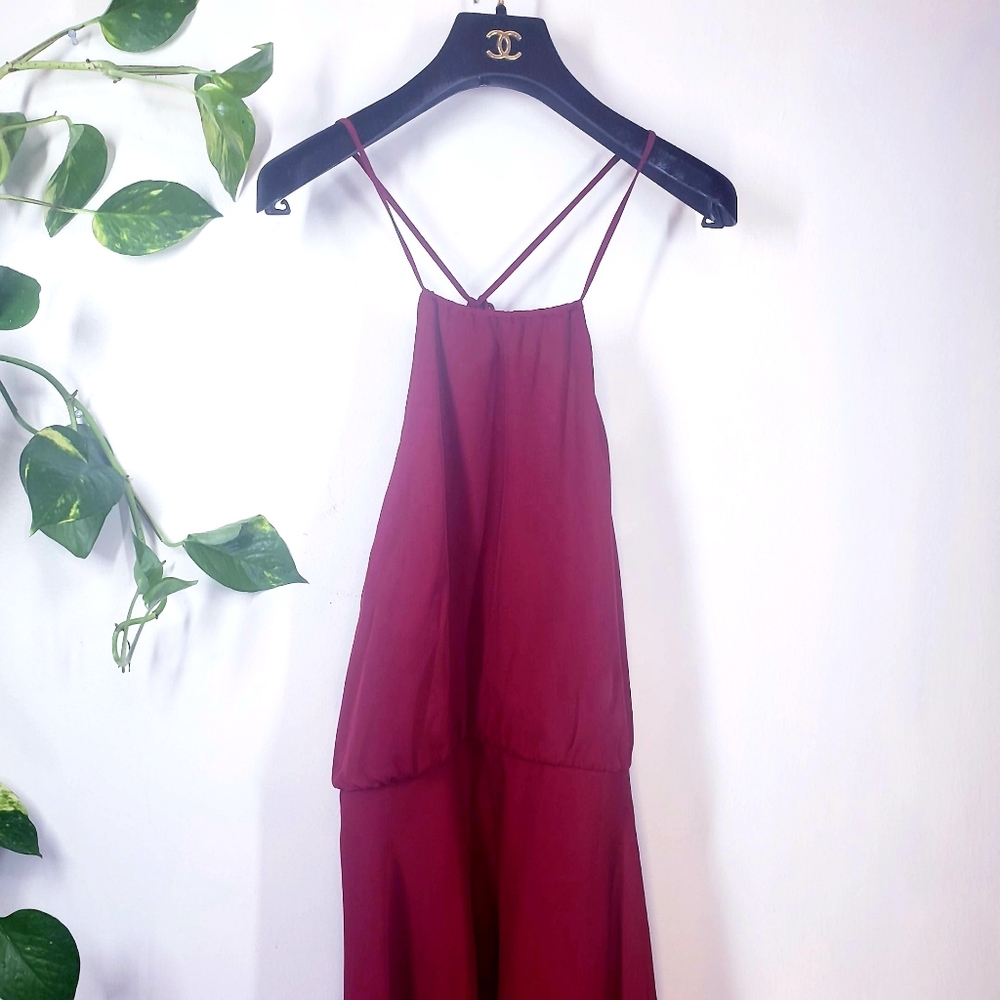 NWT $595 HAUTE HIPPIE 100% Silk Asymmetric Hem M - Picture 14 of 16